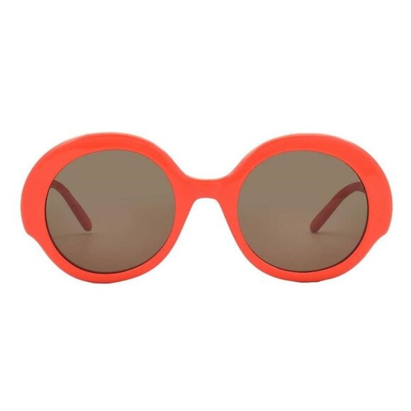 New Authentic Loewe Brown Oval Ladies Sunglasses LW40135I 42E 52 LW40135I 42E 52 - Picture 1 of 6